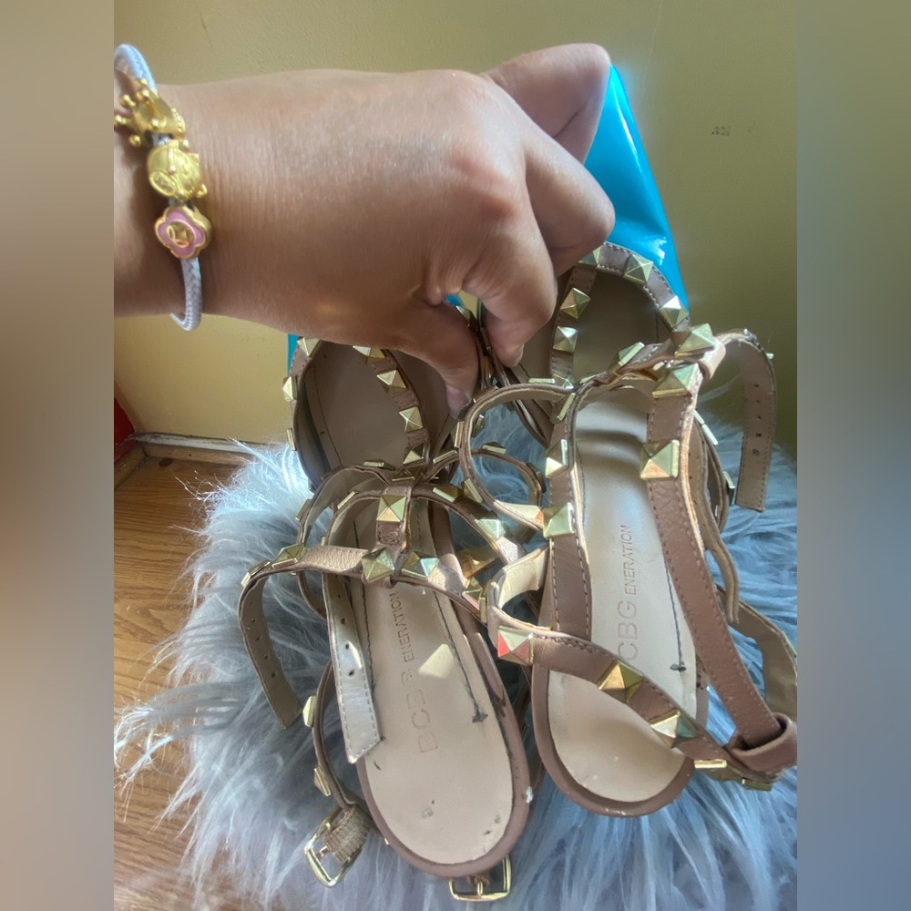 Bcbgeneration Studs Leather Heels - image 3